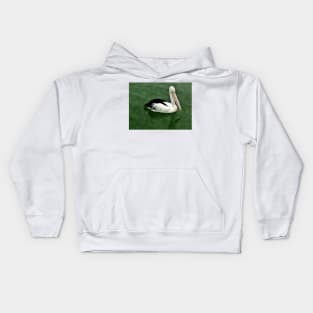 Pelican On the water Kids Hoodie